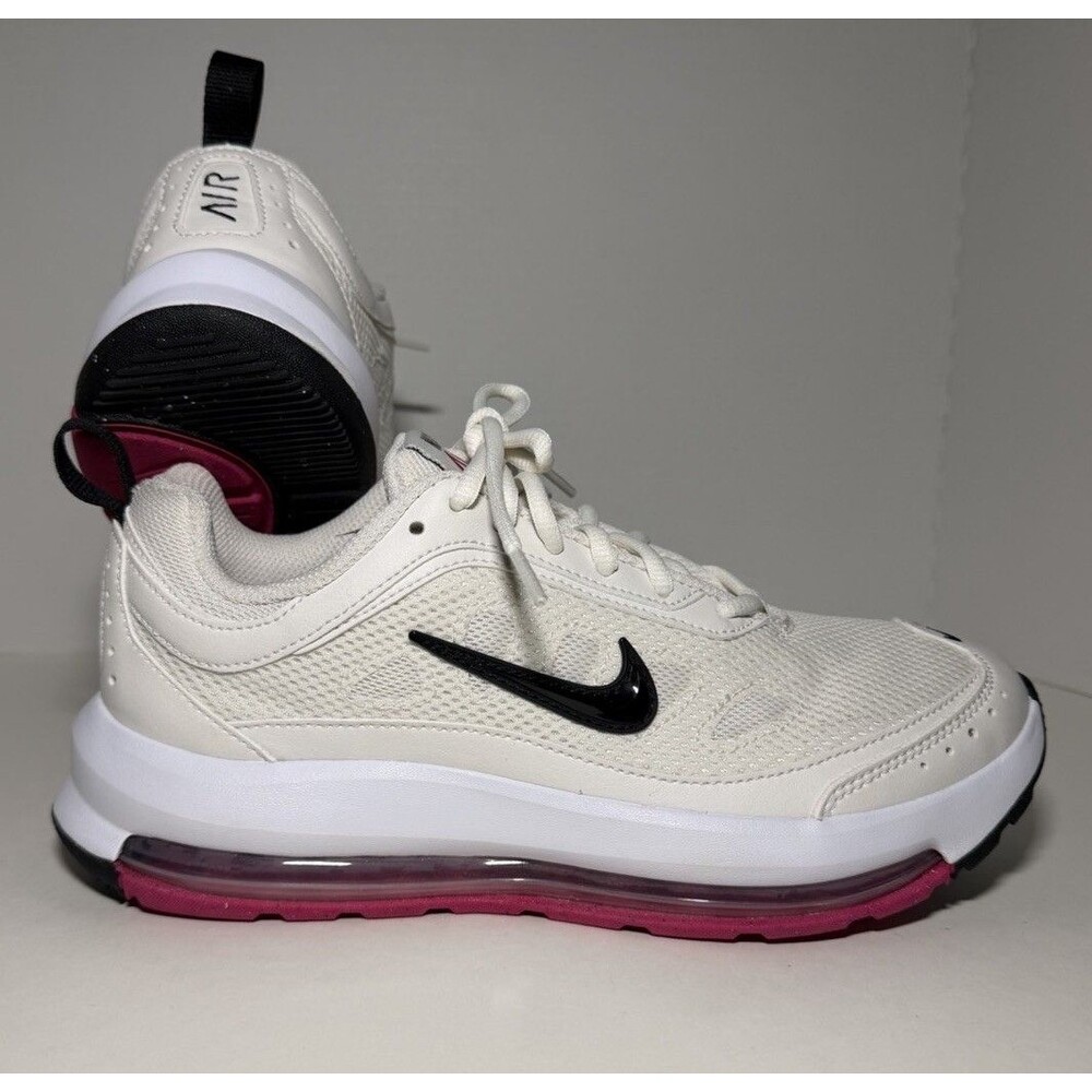 Nike Air Max AP Women's Sz 8 Sneakers Phantom Black Summit White Pink CU4870-005